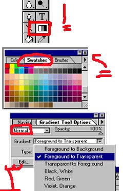اضافة تدرج لوني اضافة تدرج لوني
