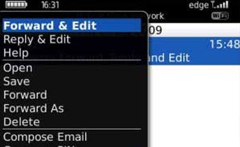 بعقول عربية: تطبيق "Forward, Reply & Edit" يحل أهم عيوب بلاك بيري 