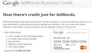جوجل تطلق خدمة البطاقات الائتمانية لخدمة AdWords