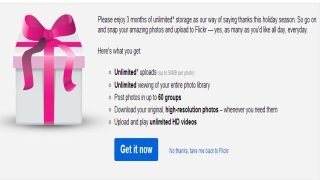 فليكر تقدم عضوية مجانية لفترة محدودة